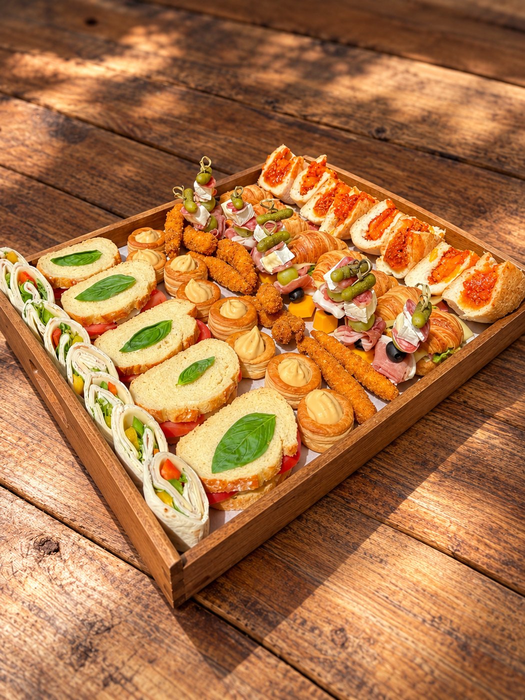 Mini Snack Board cu gustări reci